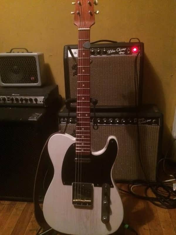 Rick Kelly Telecaster Bill Frisell 2016 white image 1