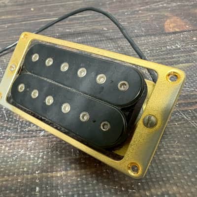 90s DiMarzio Super Distortion DP100 Humbucker Pickup F Space Black image 3