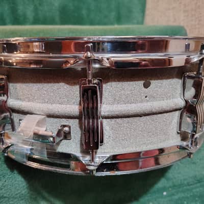 Ludwig Supraphonic Shell (Copper or Brass) with Acrolite Hardware 5"x14 10 Lug Snare Drum image 2