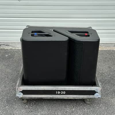 (2) Clair Brothers 12AM 12" Stage Monitor Wedges w/ Port Road Case #143 THS image 12