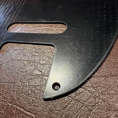 Bakelite Reproduction Blackguard Fender Telecaster Broadcaster pick guard lacquered 5 hole nocaster 1950 1951 1952 1953 1954 aged medium relic image 9