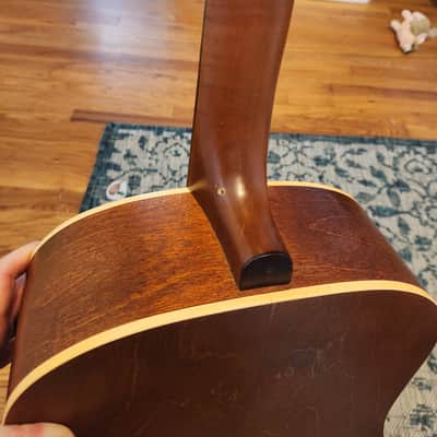 Seagull Entourage Rustic QIT Dreadnought 2010s - Rustic Burst image 6