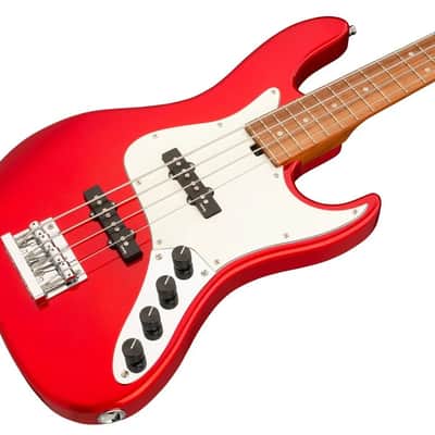Sadowsky MetroExpress 22-Fret Will Lee Artist Line Bass, Morado Fingerboard, 4-String - Solid Candy Apple Red Metallic High Polish image 7