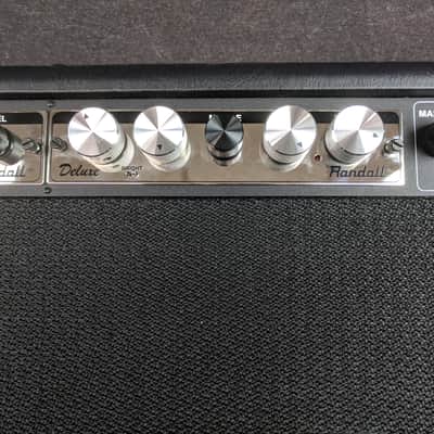 Randall RM50 Modular Amp Head 50W Tube Guitar Amplifier w/ Blackface & Deluxe Modules + Footswitch image 4