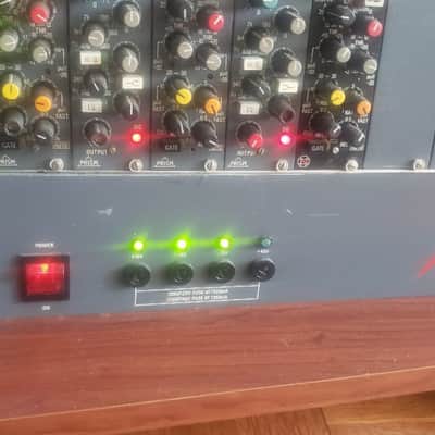 Neve 1980 prism rack  3 mic pre /eq 2 compressors image 2