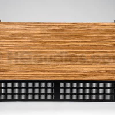 Immagine Wood Case for Sansui QRX-9001 QRX-8001 -Natural Zebrawood Plywood-10 Year WRT - 14