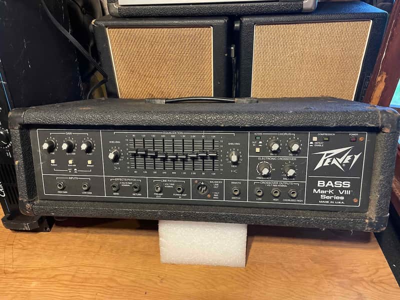 Vintage '70's '80's Peavey Bass Head Mark III Bulletproof Heavy Workhorse Amp Amplifier