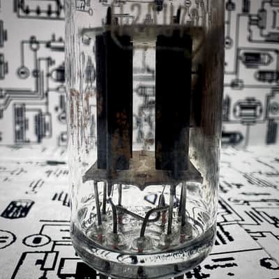 RCA 12AU7A 1950s Black Plates D-Getter - Tested image 9