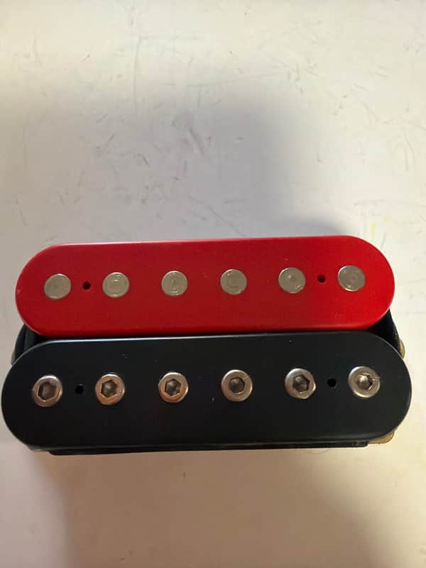 DiMarzio DP204FBKRD 2000 - Black and red image 1