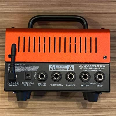 Joyo Jackman 2 two channel tube/hybrid guitar head with footswitch image 3