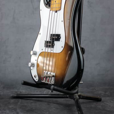 Japan MIJ era LH Lefty Lefthanded reverse Fender PB Precision 57 Japan Reissue  1991 Sunburts image 6