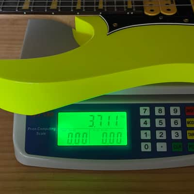 2012 Ibanez RG1XXV 5th Anniversary Fluorescent Yellow with Hardcase image 13