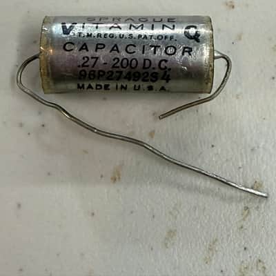 NOS Vintage Lot of 3 Sprague VitaminQ Metal Film Tone Amp Capacitors 0.01uF 0.1uF 0.27uF image 2