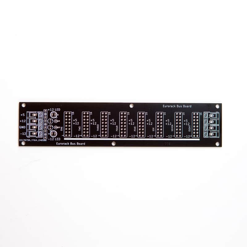 Eurorack Bus Board PCB / DIY Synth / Power Distributer / Modular Synthesizer image 1