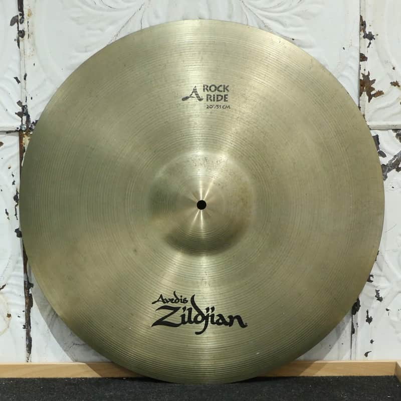 Used Zildjian A Rock Ride Cymbal 20in (3027g) image 1
