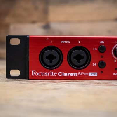 Focusrite Clarett 8Pre USB Audio Interface 8-Pre Studio USBc U286746 image 3