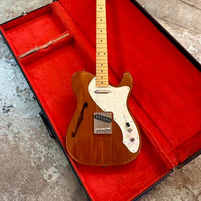 MIJ Fender Thinline Telecaster TN-69 c 1997 - Mahogany original vintage Japan TN-70 image 4
