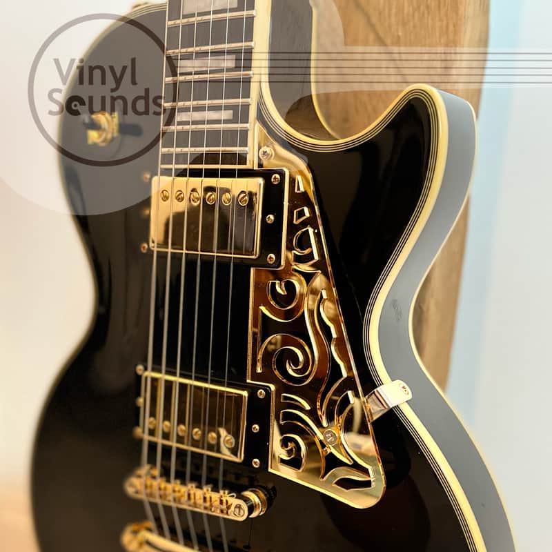 Custom Pickguards and Headstock Sustain Plate Combi for Gibson and Epiphone Les Paul Electric Guitar image 1