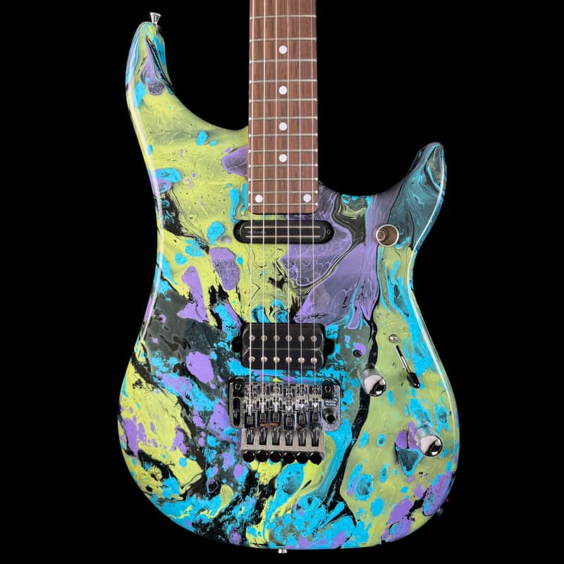 Vigier Excalibur Bumblefoot Ron Thal Signature Exclusive 1 of 1 - Rock Art image 1