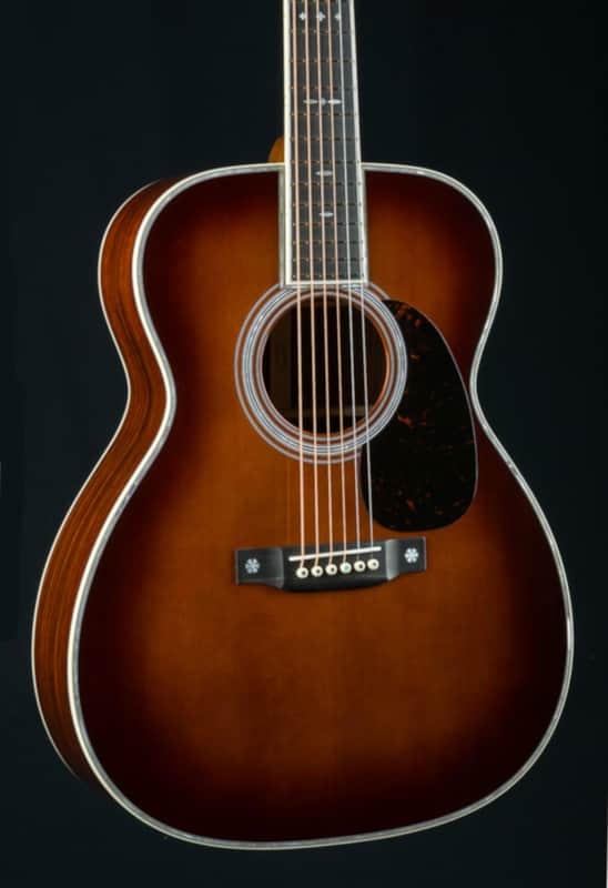 Martin 0000-42 Custom Premium Cocobolo and High Altitude Swiss Spruce Chris Hillman Burst NEW image 1