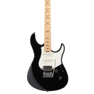 Yamaha PACS Plus 12M Pacifica Standard Plus 6-String Solid-Body Right-Handed Electric Guitar with Maple Fingerboard (Black) image 5