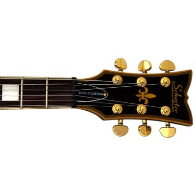 Schecter Solo-II Custom guitar in Aged Black Satin B-Stock 1218 image 4