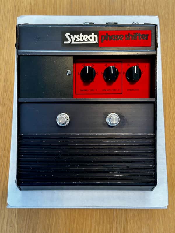 Systech Phase Shifter 70s - Black / Red (Recapped) image 1