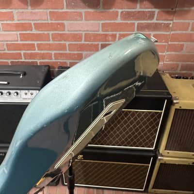 *2001 MIM* Fender Standard HSS Stratocaster Blue Agave image 9