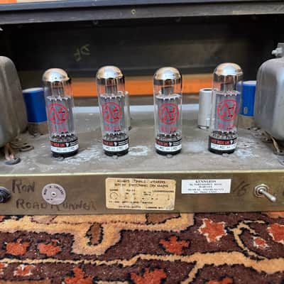 Vintage 1969 1970 Simms Watts AP100 MK1 100w Valve Amplifier Head 1970s image 16