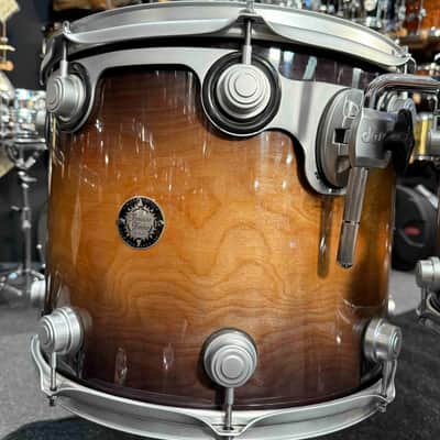~LIMITED EDITION!~ DW Timeless Timber 30th Anniversary Lake Superior Birch 6-Piece 8/10/12/14/16/22 Drum Kit Set in Purple Burst Lacquer & Satin Chrome Hardware with SKB Soft-Shell Bags image 6