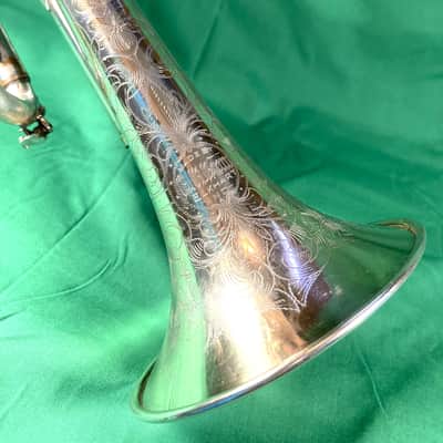 Conn New Invention Circus Bore Cornet-Made 1914-Low Pitch-A=440-Clean-Playable! image 6