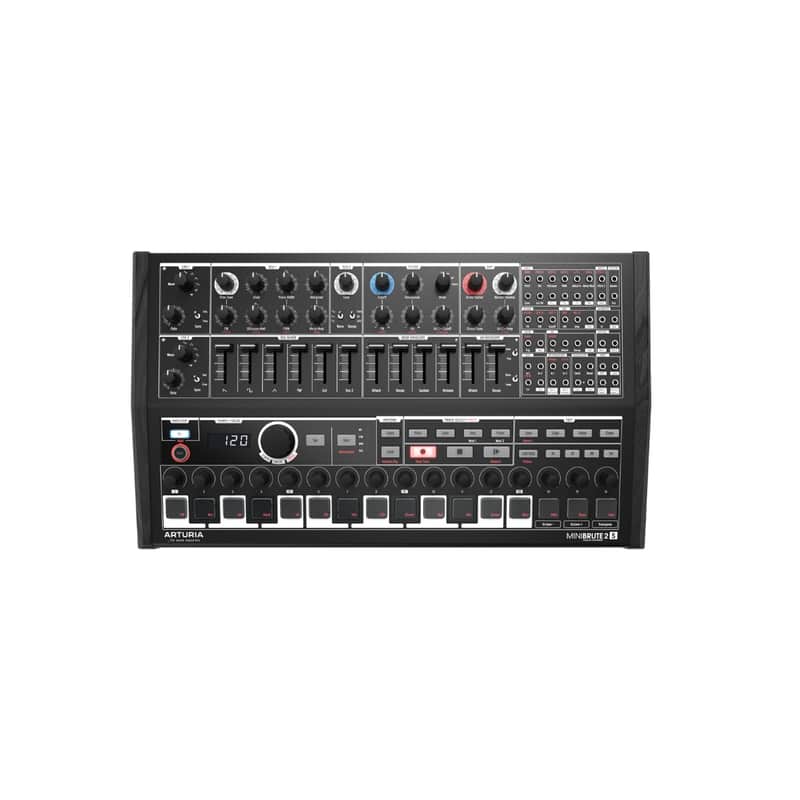 Arturia MiniBrute 2S Noir Edition Desktop Synthesizer image 1