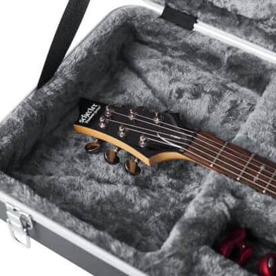 Gator Molded Plastic Guitar Case for Standard Electric Guitars w/ Built-in LED Light GC-ELECTRIC-LED image 7