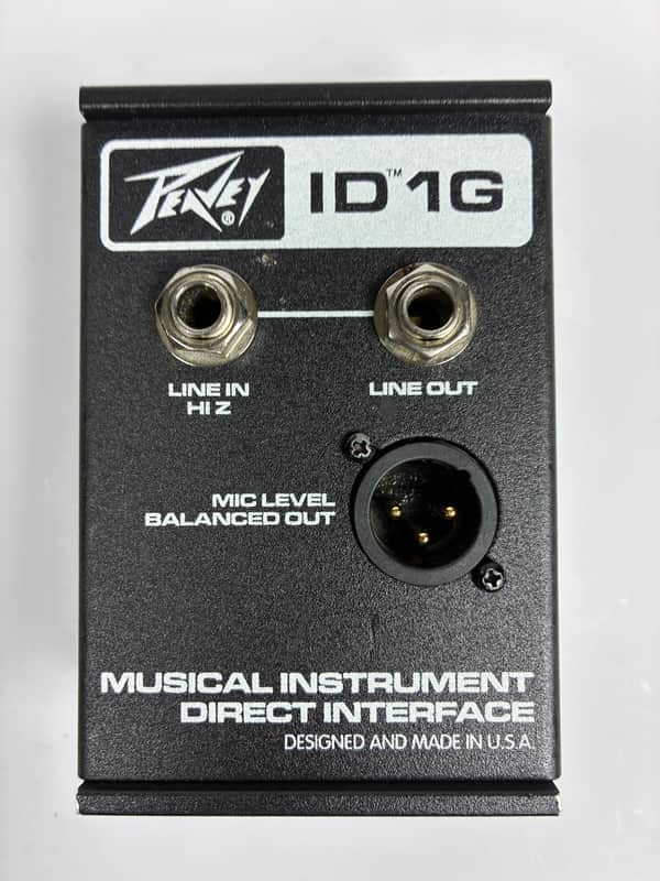 Peavey ID 1G DI - Top Jacks image 1