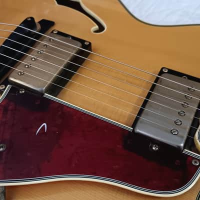 90s Epiphone Joe Pass Emperor I — Rare Early Deep Body Spec (Samick MIK) w/ OHSC - Gorgeous Natural Finish 1990s Natural image 9