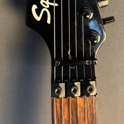 Squier Showmaster HH Skull & Crossbones 2003 - 2004 - Black Metallic / Skull & Crossbones image 5