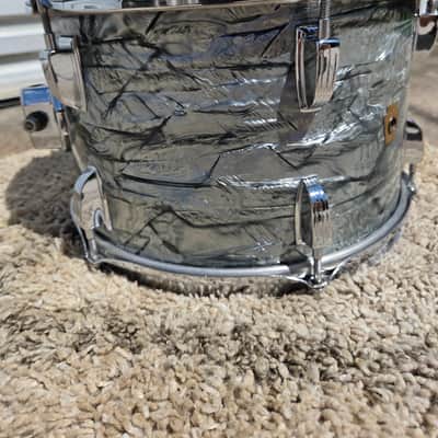 Vintage Ludwig No. 942 Classic 8x12" Rack Tom Drum 1967 - Sky Blue Pearl (242-3) image 4