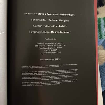 Randy Rhoads Biography Book, oversized coffee table Last of publishers inventory Out of print, bran image 4