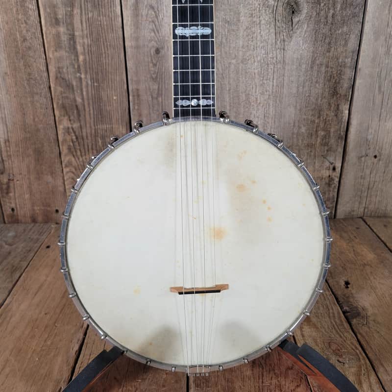 Vega Whyte Laydie No 7 Plectrum Banjo Original Case 1926 image 1
