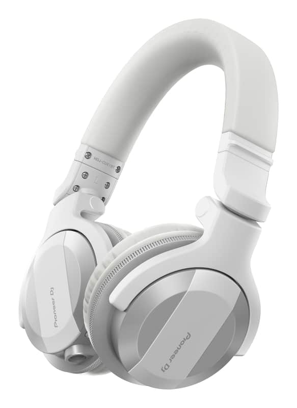 Pioneer DJ HDJ-CUE1BT DJ Headphones w/ Bluetooth - White image 1