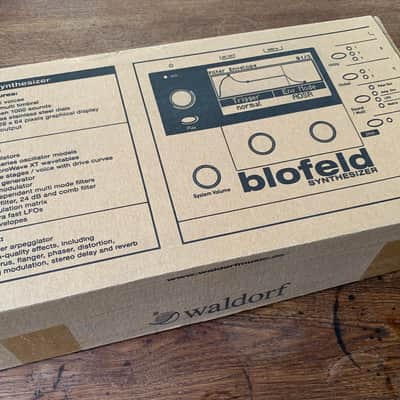 Waldorf Blofeld Desktop Synthesizer 2007 - Present - Black Shadow image 7