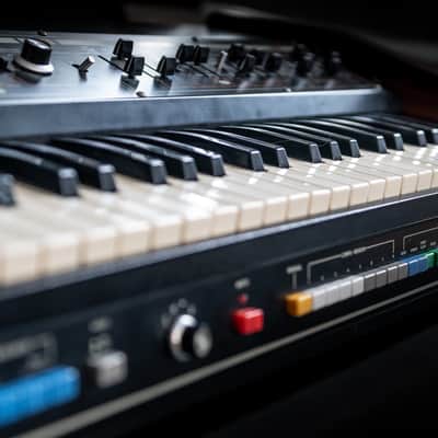 Roland Jupiter 4 49-Key Synthesizer 1978 - 1982 - Black image 4