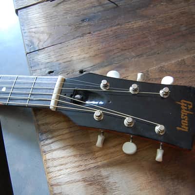 Left Handed Gibson J-50 Natural 1953 - restored guitar - lefty LH J45 image 15
