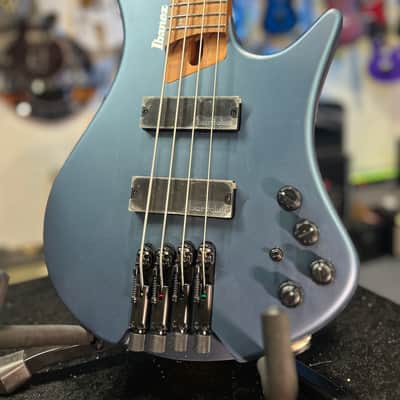 Ibanez EHB Ergonomic Headless Bass Guitar - Arctic Ocean Matte Auth Deal! 045 GET PLEK’D! image 2