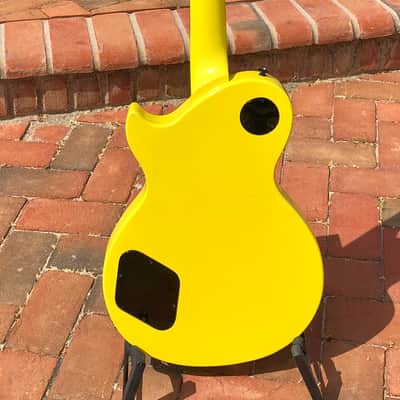 Hard Luck Kings Bossman HLK Kustom Series Yellow Les Paul STYLE USA Single Cut Elec Guitar image 17