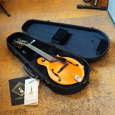Northfield NFS-F5 F-Style F5 Standard Mandolin Amber w/Wide Nut, Scroll Inlay, Hard Case image 9