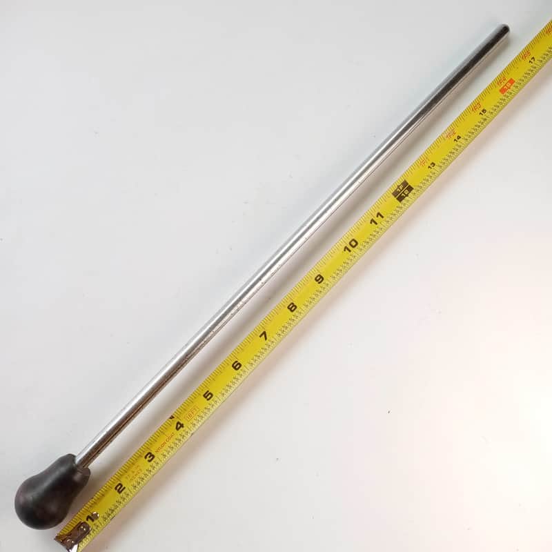 Slingerland 3/8"x17"Straight Floor Tom Drum Leg Chrome Vintage 60s Sound King image 1