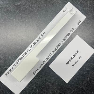 ORIGINAL Roland Replacement C/F Key (106H026) for Juno-6/60/106, Jupiter-6/8, HS-60, SH-101, VK-09, JX-3P