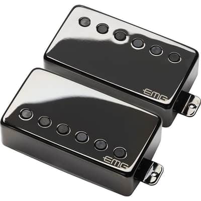 EMG JH James Hetfield Humbucker Set, Black Chrome (Open Box)