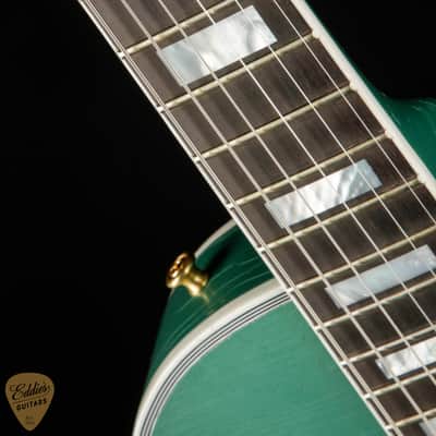 2024 - Gibson Custom Shop PSL Murphy Lab Les Paul Custom Heavy Aged Inverness Green 10.1 #CS400228 image 9
